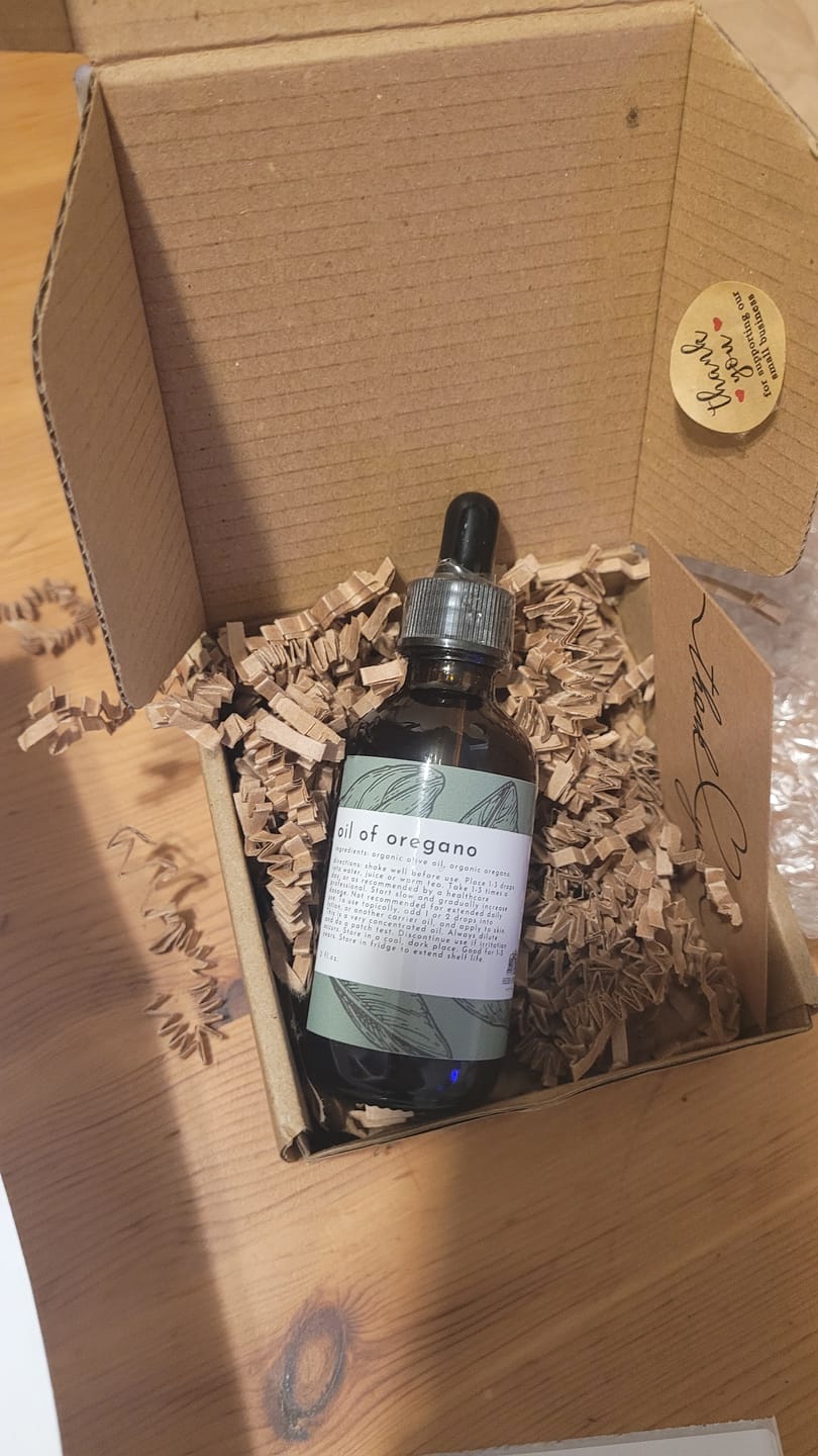 Customer photo review of Oil of Oregano