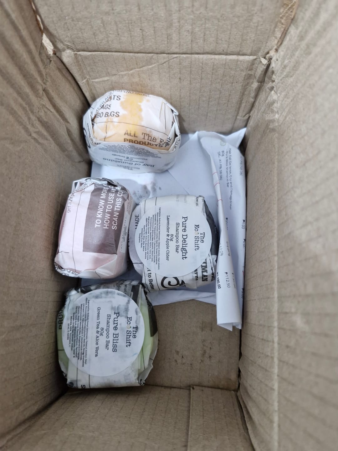 Customer photo review of Hair Fall Defense, Dry and Damaged Hair - Pure Bliss Shampoo Bar