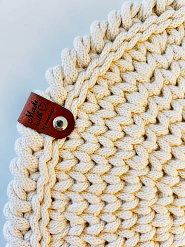 Customer photo review of Kunstleder-Labels mit Chicago Screws - Personalisierte Labels