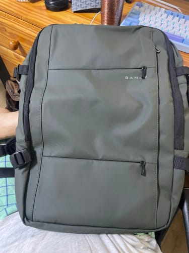 Customer photo review of Elegance® Elite Voyager Backpack Men Business Travel School Expandable USB Bag Large Capacity 17.3 Laptop Waterproof Fashion Backpack