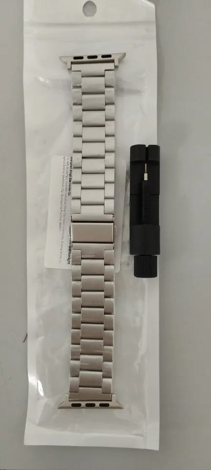 Customer photo review of Apple Watch Stainless Steel Band - Sleek Durable Design
