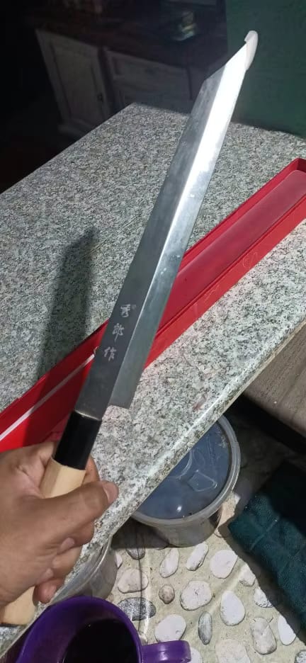Customer photo review of Tatsumaki (竜巻) Sets - Japanese Sushi Steel Chef’s Knives