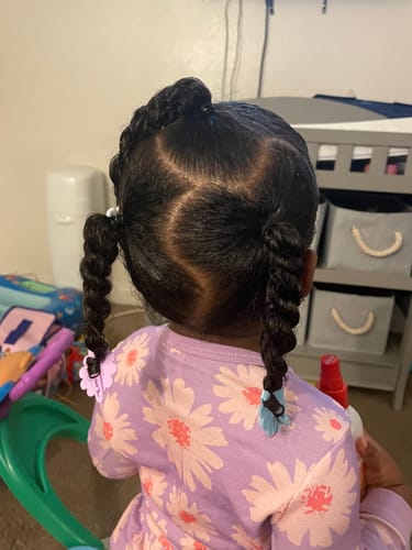 Netta M. review of NEW! Hair Transformation Bundle- Moisturizes, Detangles, Drastically softens and Grows! 3 Sizes image 3 out of 4