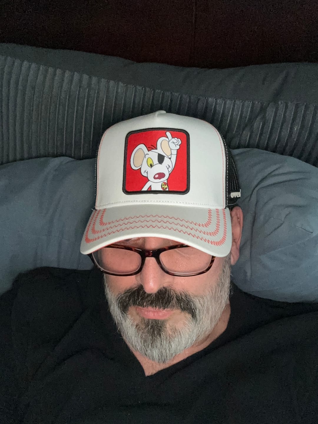 Customer photo review of OVERLORD X Danger Mouse: Danger Mouse Trucker Cap