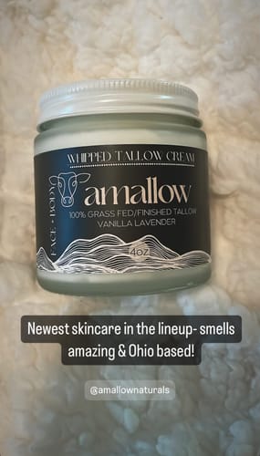 Customer photo review of Whipped Tallow Cream - Vanilla Lavender