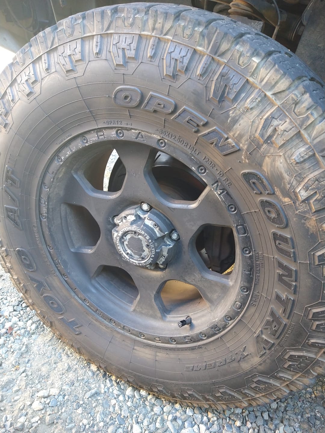 Customer photo review of Tire Valve Caps