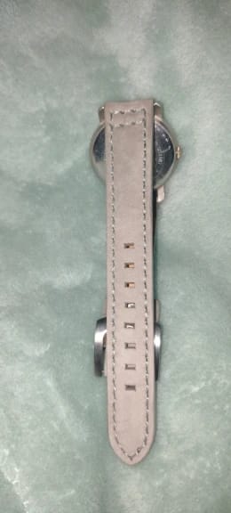 Customer photo review of Samsung Galaxy Watch Soft Leather Band - Premium Design