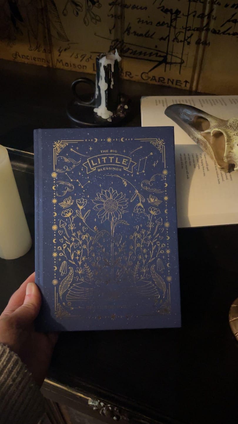 Customer photo review of Big Little Blessings Gratitude Journal
