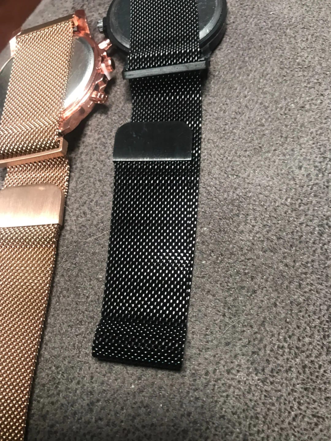 Customer photo review of Samsung Galaxy Watch Stainless Steel Mesh Strap