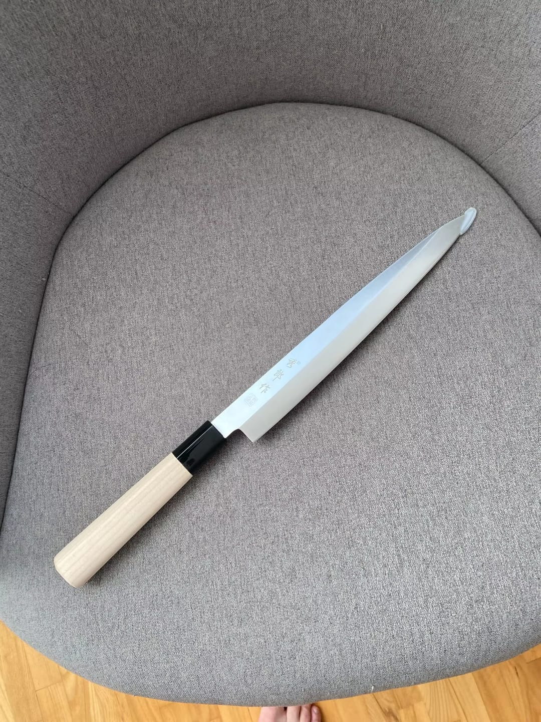 Customer photo review of Tatsumaki (竜巻) Sets - Japanese Sushi Steel Chef’s Knives