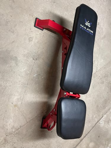 Customer photo review of Major Fitness Adjustable Bench | 1300Lbs Capacity Weight Bench PLT01