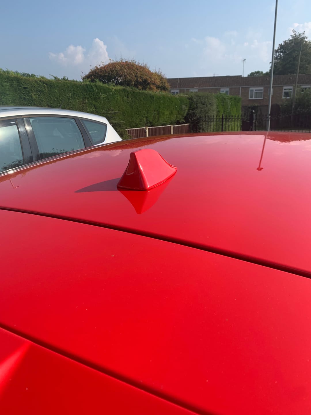 Customer photo review of 'Shark Fin' Aerial (Painted) - Mk3/3.5 Ford Focus / Mk8 Ford Fiesta