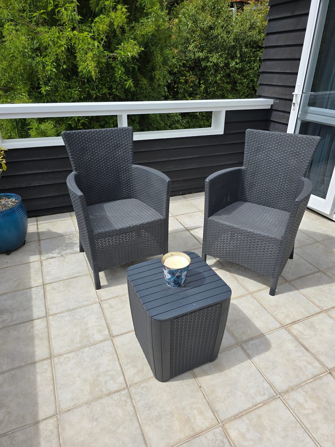 Customer photo review of Iowa Balcony Set