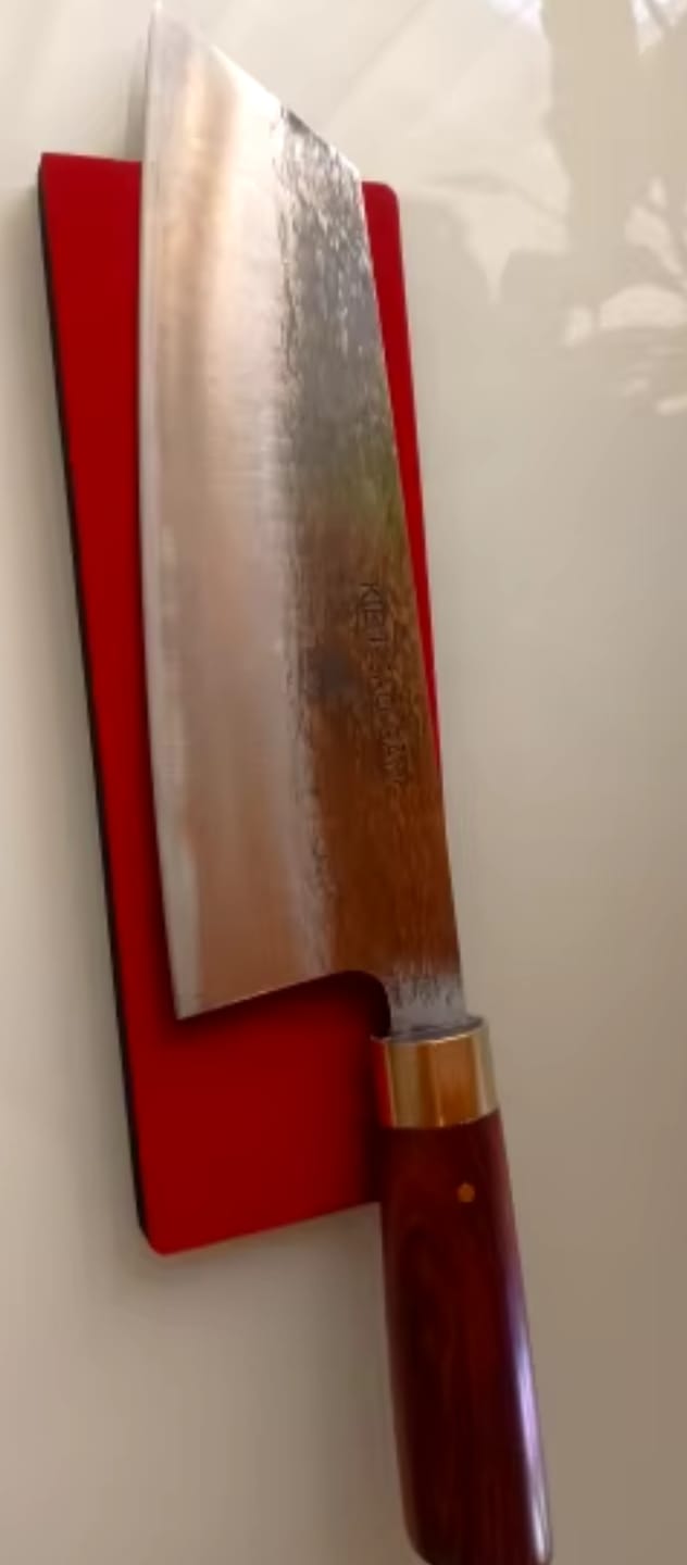 Customer photo review of Seiryu (青龍) - Japanese Damascus Steel Chef's Knife