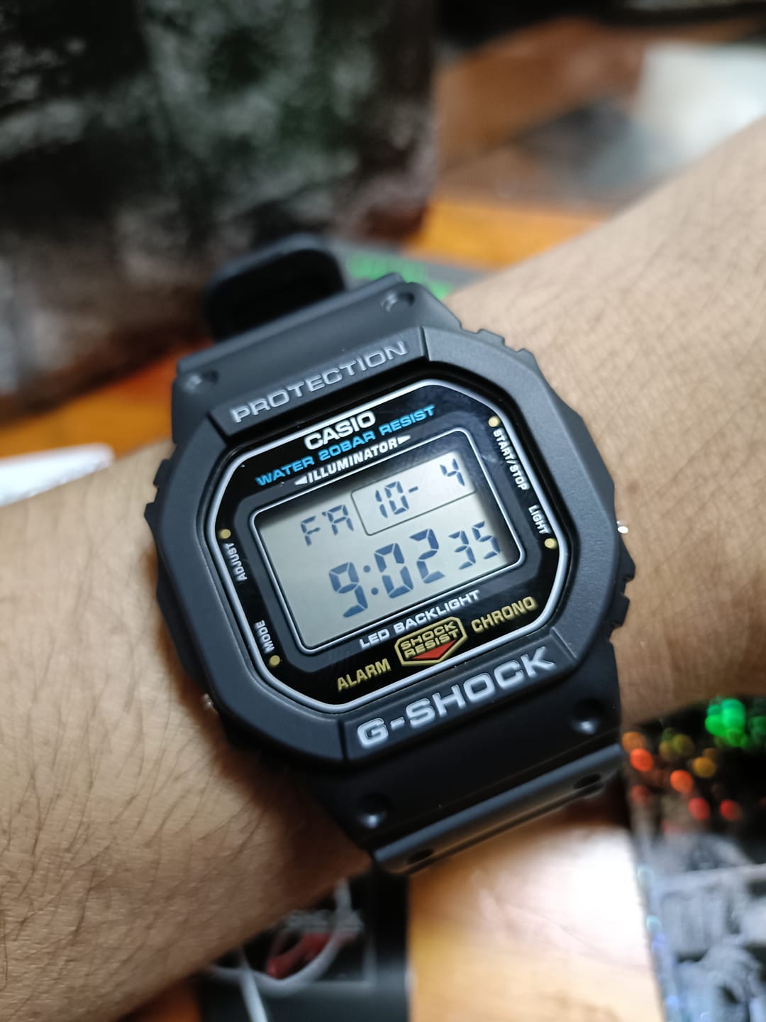 Customer photo review of Reloj Casio G-Shock Vintage DW-5600UE-1 Negro