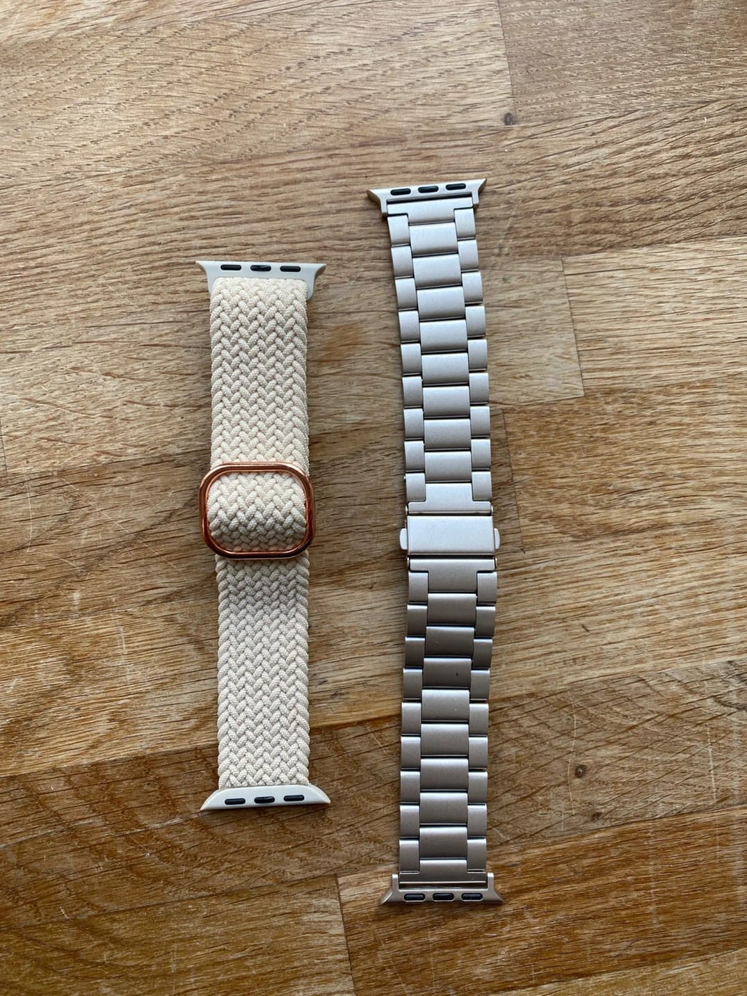 Customer photo review of Apple Watch Stainless Steel Band - Sleek Durable Design