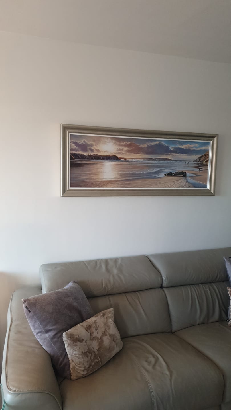 Customer photo review of Walking The Dog At Dusk By Duncan Palmar