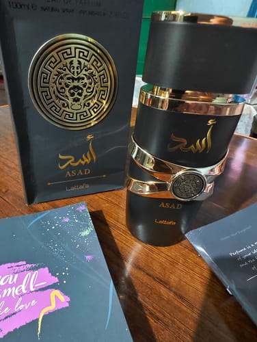 Customer photo review of Lattafa Asad Eau De Parfum For Men