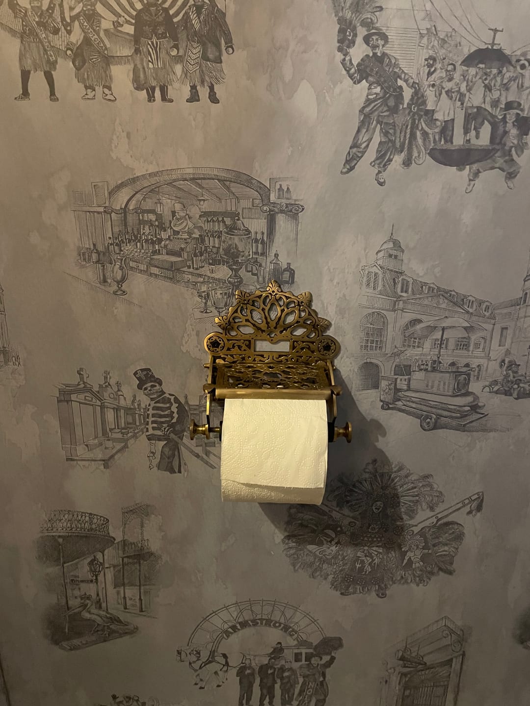 Customer photo review of Antique Victorian Roll Holder