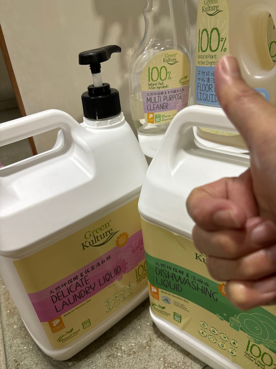 Customer photo review of Delicate Laundry - 5L