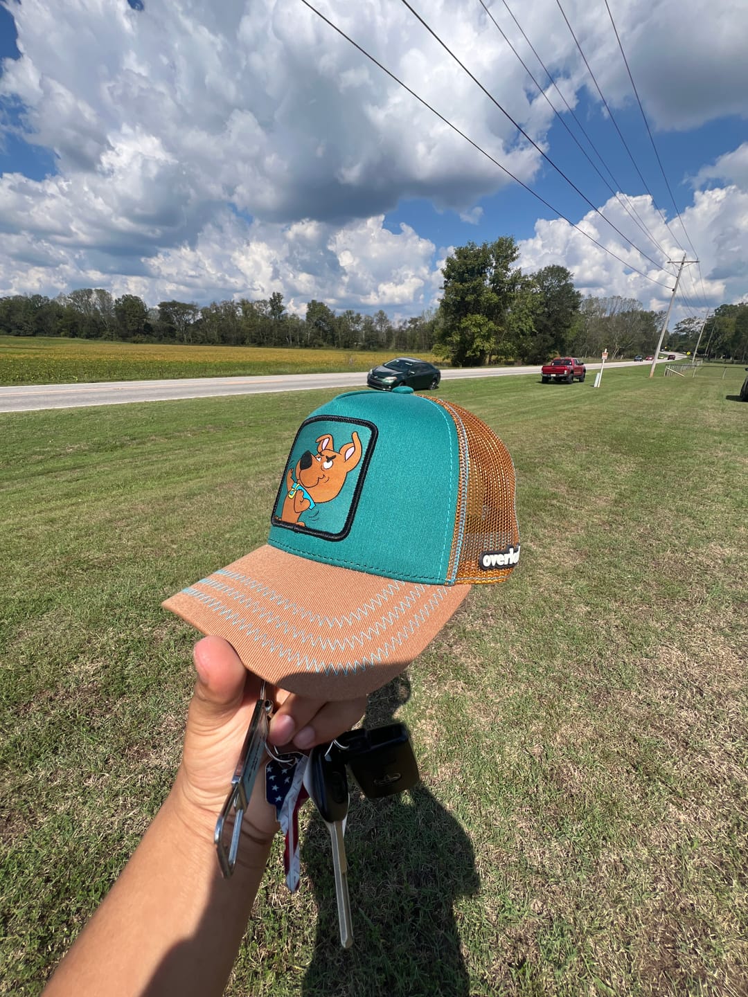 Customer photo review of OVERLORD X Scooby Doo: Scrappy Doo Trucker Cap