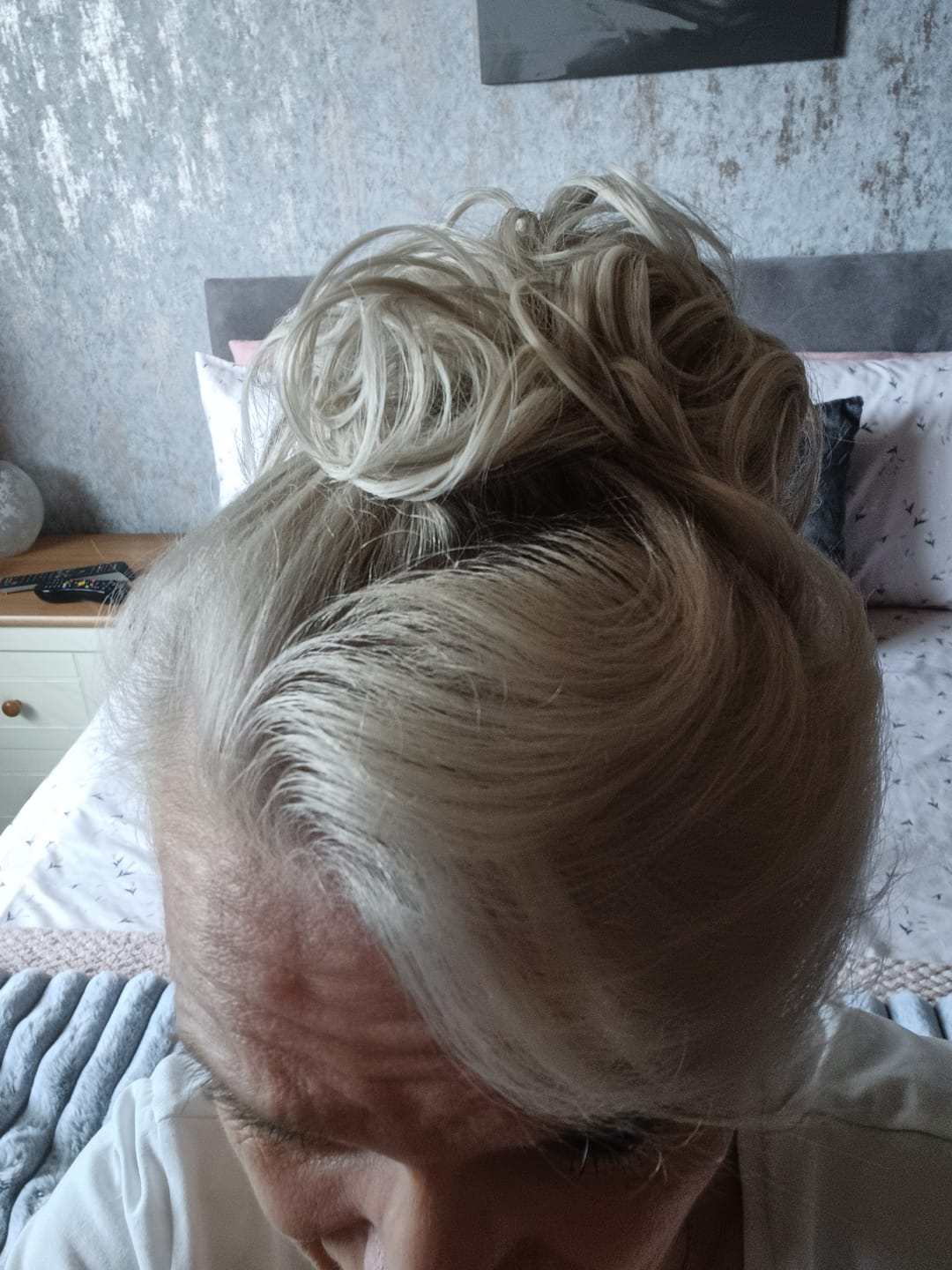 Customer photo review of Stranded Fibre Colour Sample #112/600 Luna Sky