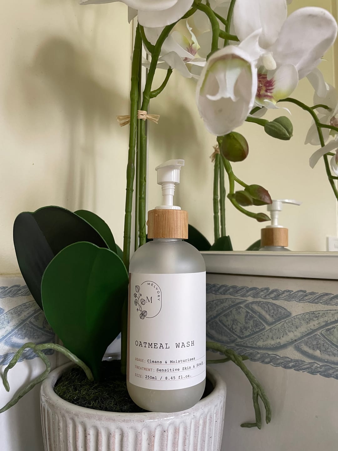 Customer photo review of Oatmeal Moisturising Wash