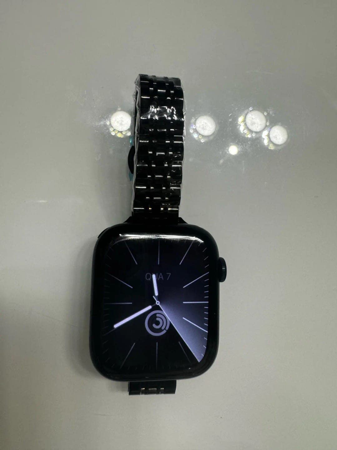 Customer photo review of Apple Watch Stainless Steel Band - Sleek Durable Style