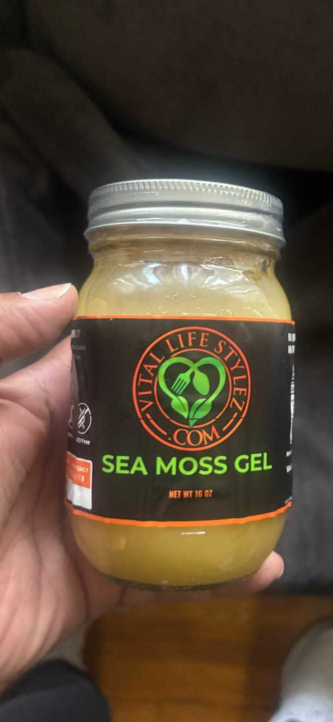 Customer photo review of SUPERMAN BLEND (Sea Moss/Ginseng/Tongkat Ali/Horny goatweed/Maca root/Lion's mane/Burdock root/Bladderwrack/Ashwagandha/Yellow doc)💪🏿🍆