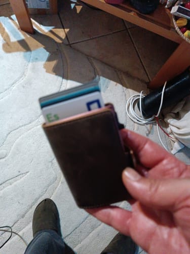 Customer photo review of Billetera Modelo Deluxe