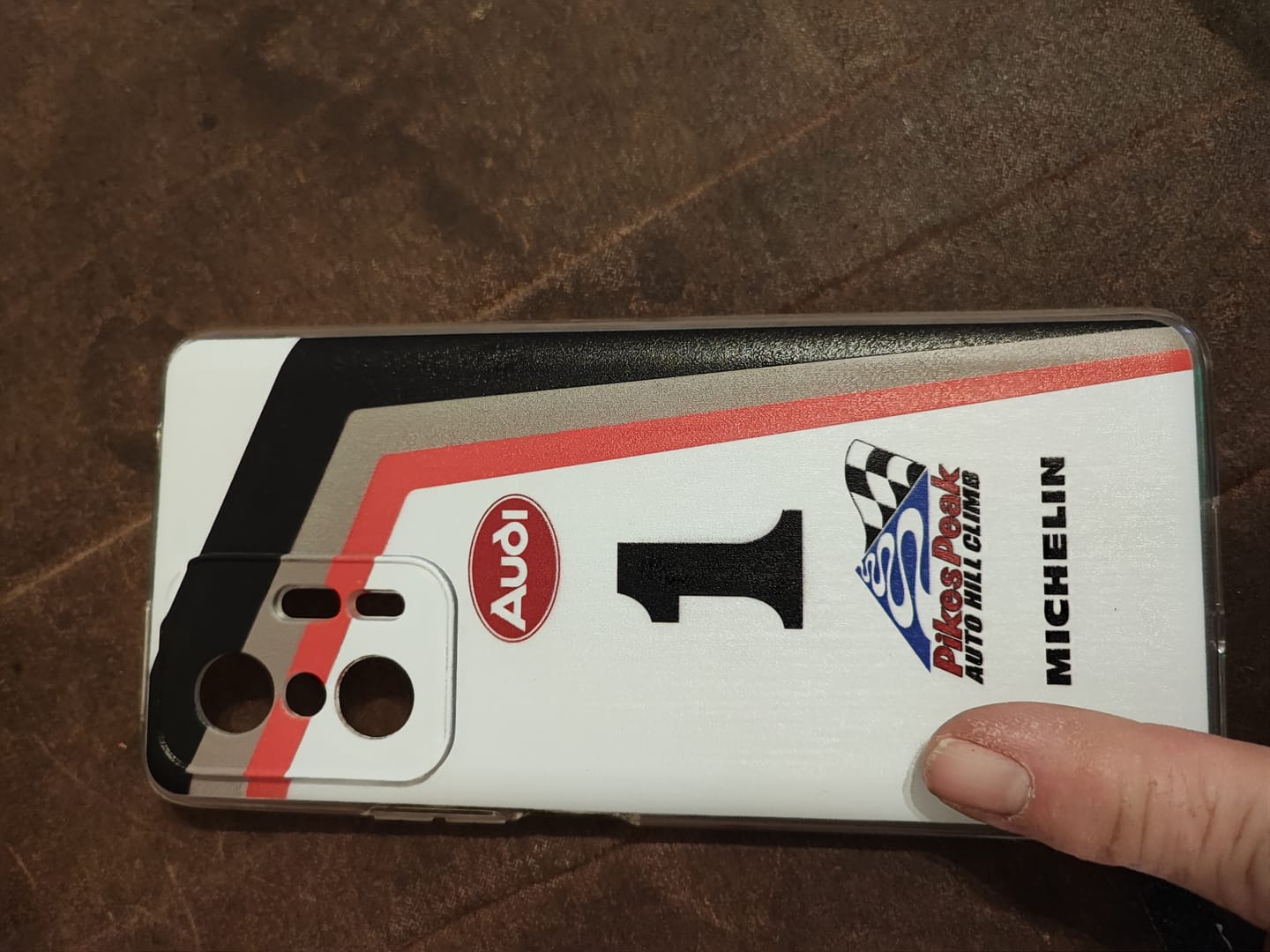 Customer photo review of Audi Quattro S1 E2 Pikes Peak Livery - Individuelle Handyhülle für Xiaomi