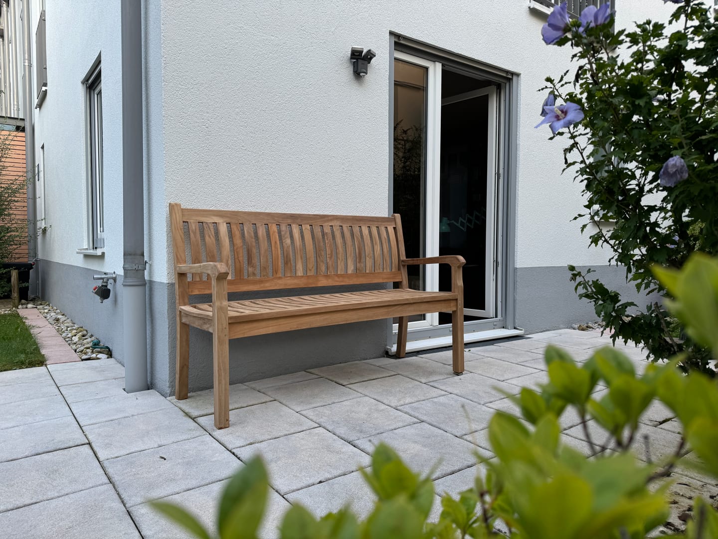 Customer photo review of Teak Gartenbank Beaufort, 150 cm