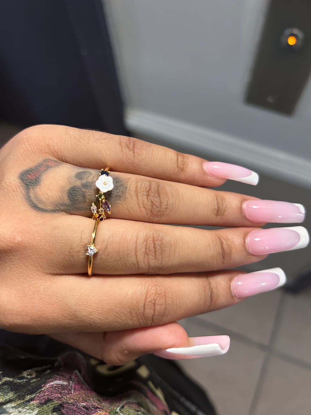 Customer photo review of 'Small Love' Crystal Heart Ring