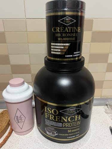 Customer photo review of FRENCH CRÉATINE 100% MONOHYDRATE MICRONISÉE