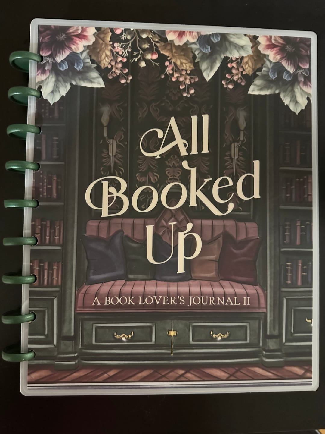 Customer photo review of Dark Academia All Booked Up Reading Journal