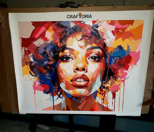 Customer photo review of Colorful Woman