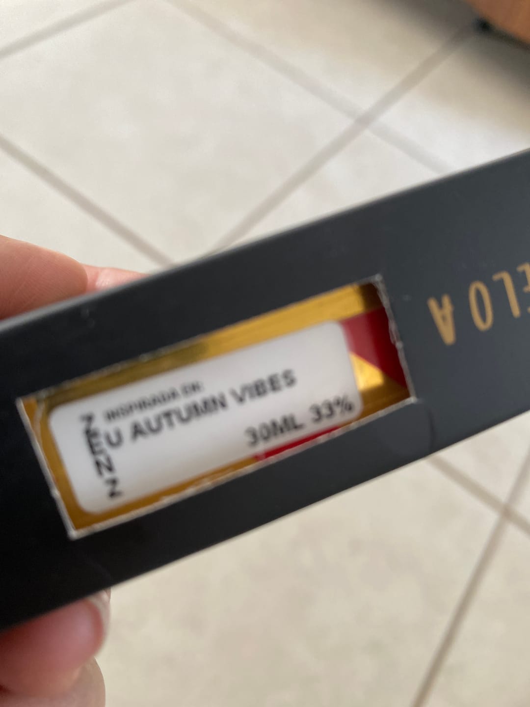 Customer photo review of Perfume Tendencia U AUTUMN VIBES zenz