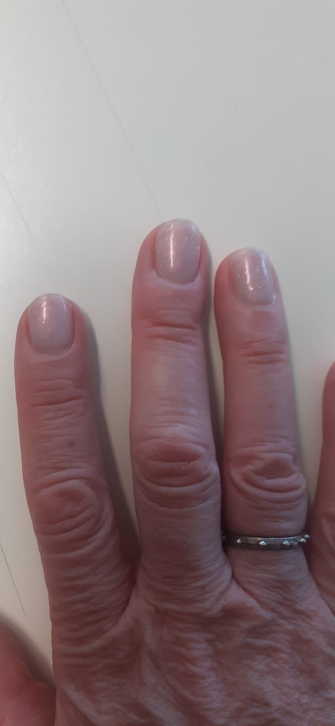 Customer photo review of Smalto Semipermanente LCI -  Rosa/Bianco perla