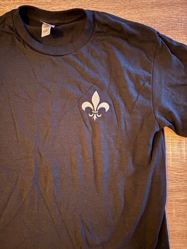 Emma M. review of T-shirt - Fleur de Lys image 1 out of 1