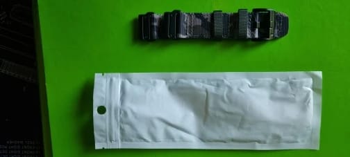 Customer photo review of Garmin Tactical Nylon Strap - Durable QuickFit Band