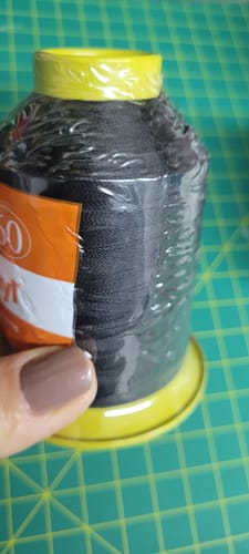 Customer photo review of LINHA 60/1500M COR PRETO 1 TUBO