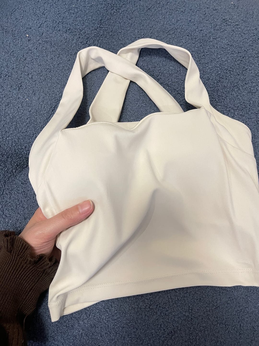 Customer photo review of Creora ®️交叉後背帶式·輕強度支撐運動胸罩
