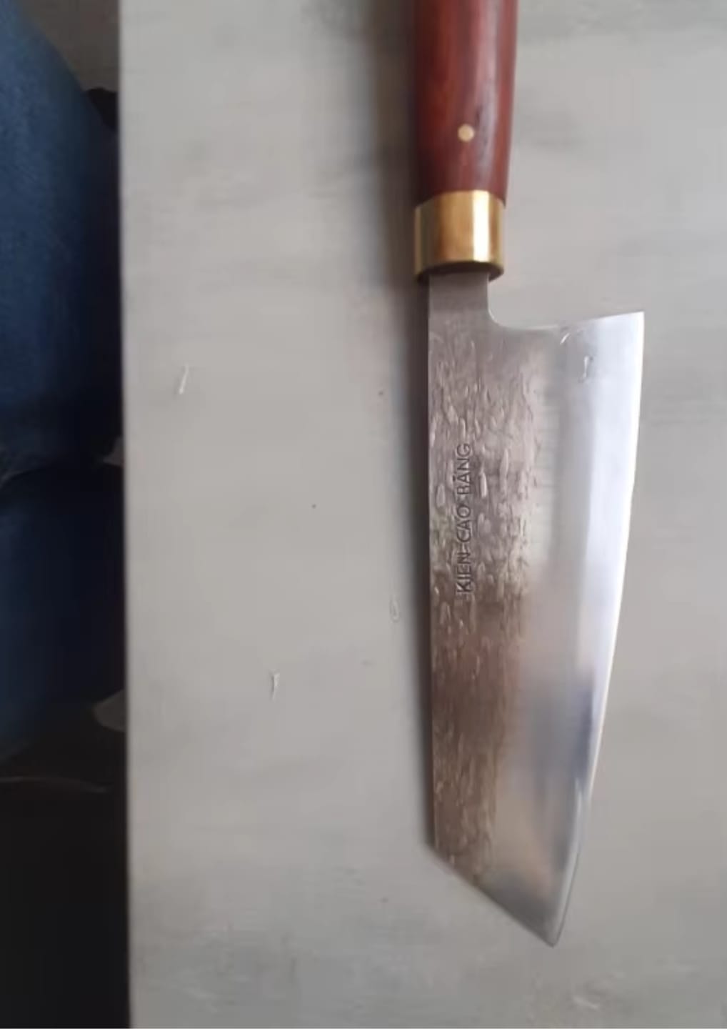 Customer photo review of Seiryu (青龍) - Japanese Damascus Steel Chef's Knife