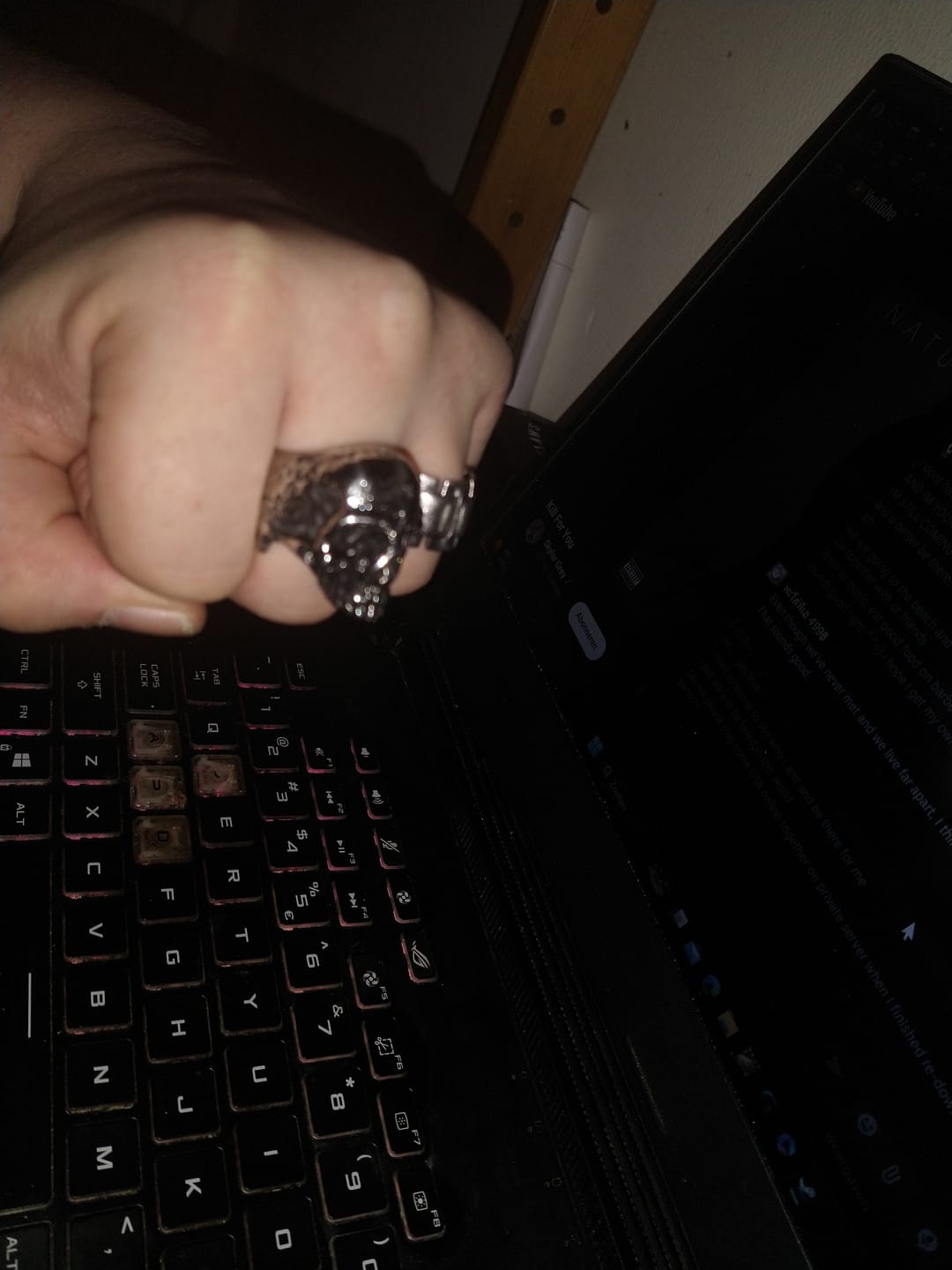 Customer photo review of ANCIENT SKULL.