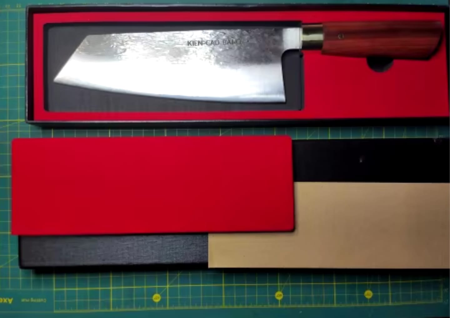 Customer photo review of Seiryu (青龍) - Japanese Damascus Steel Chef's Knife
