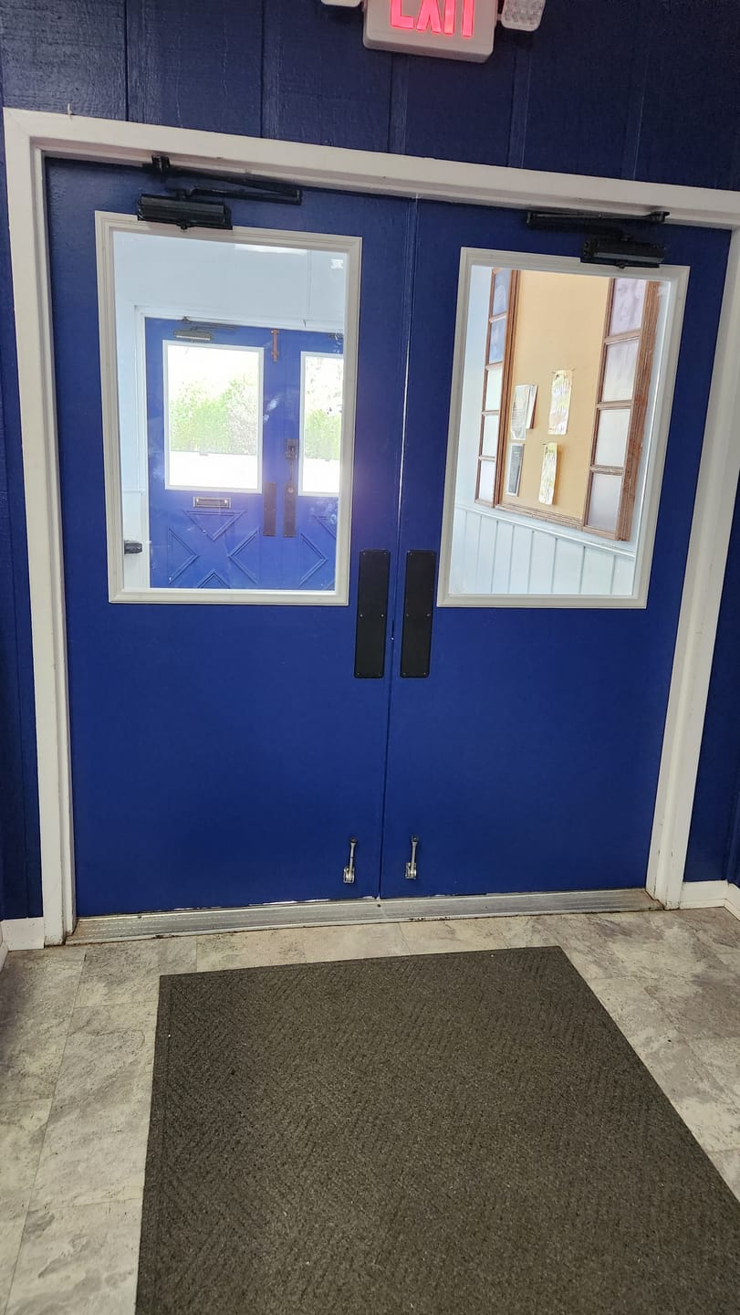 Customer photo review of Clear 1 Lite Glass and Frame Kit (Half Lite)