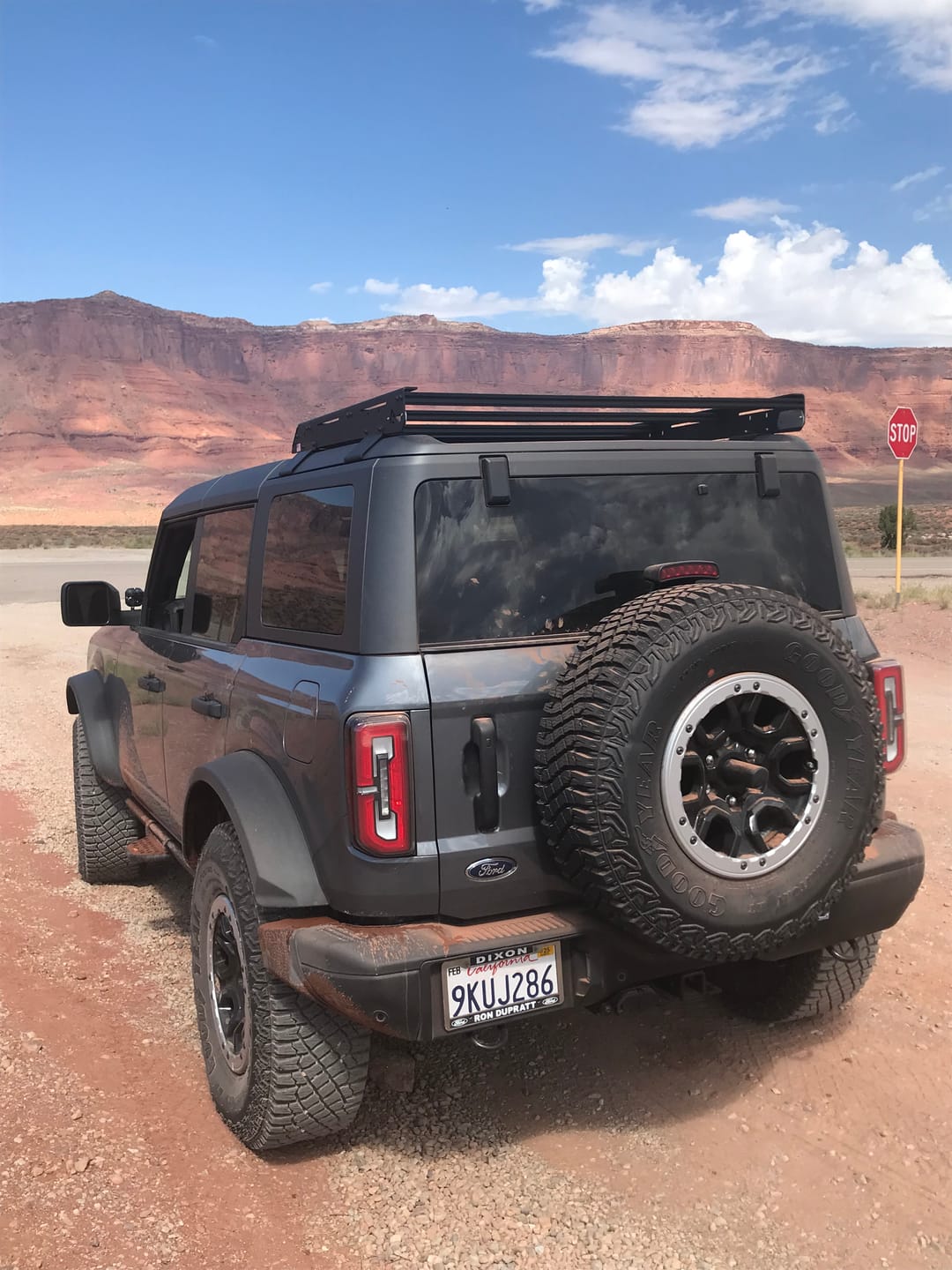 Customer photo review of TrailRax Modular Half Rack For The Ford Bronco