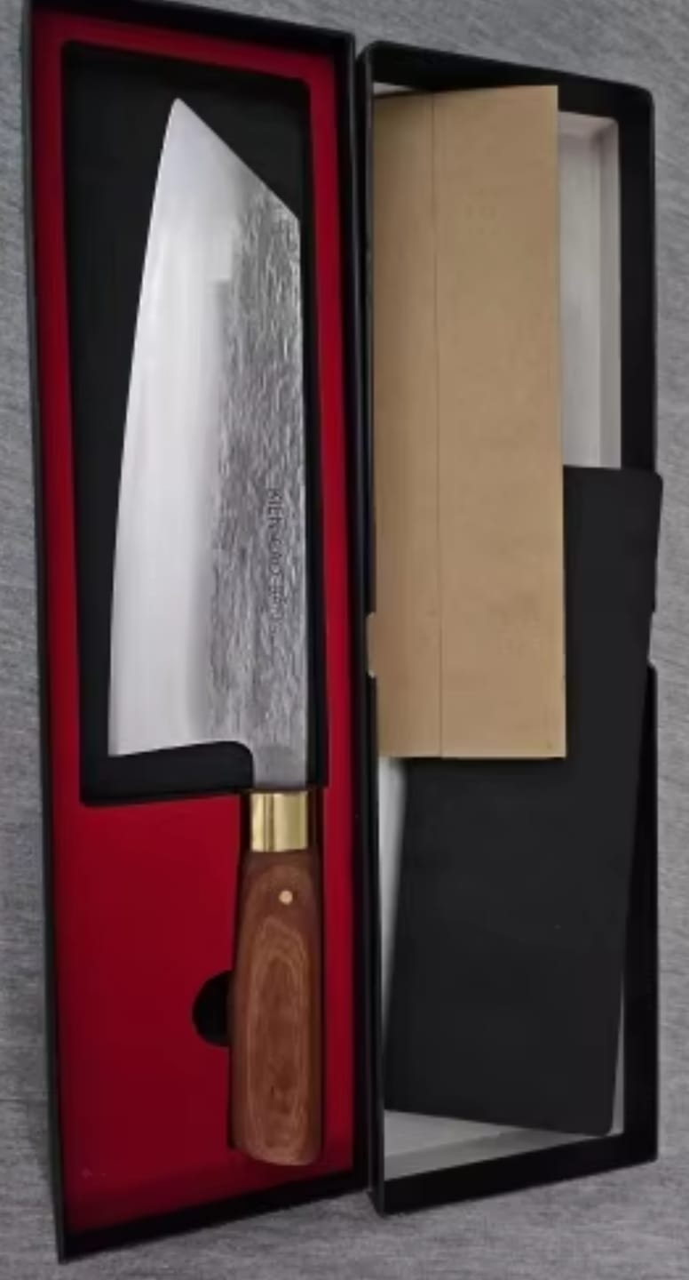 Customer photo review of Seiryu (青龍) - Japanese Damascus Steel Chef's Knife