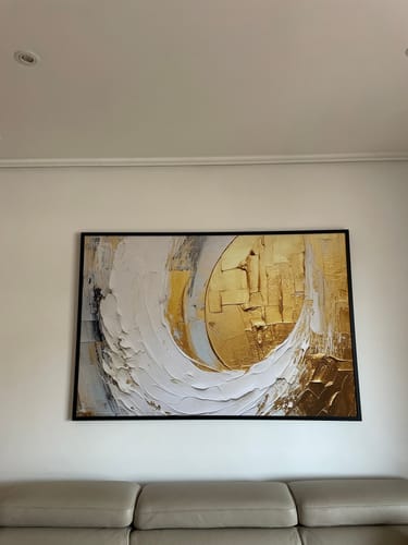 Customer photo review of Vortice Ocra Astratto