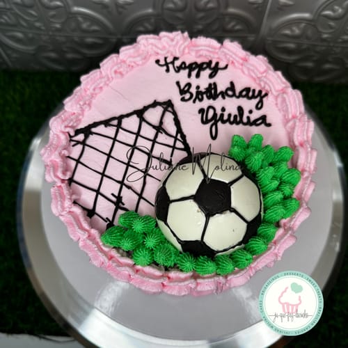 Customer photo review of Soccer Ball 3-Part Chocolate Mold (BWB)